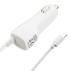 885249775205 Reiko Car Charger With Built In Usb Cable