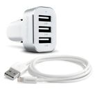 889231957341 Insten Basacc Lightning Usb Sync Cable Car Charger
