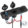 90114c Nilight In Charger Socket Panel Dual Usb With Led