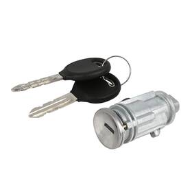 Fopro2205051287 A Absopro Ignition Lock Cylinder With Keys For Jeep Liberty 2002-2008 Plastic Black