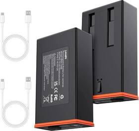 Mma-em8 A Amanda 2-pack 5000mah Moultrie Power Mag Replacement Battery - Compatible With