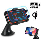 A057900-p014335711 Partsdom Fast Qi Wireless Car Charger Dashboard Mount Holder For