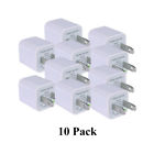 A5-wht-bulk-10pk Generic Pack Usb Wall Charger For Iphone Ipod 788619243352