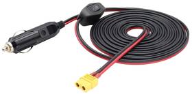 Sae-000025 Aaotokk Aotokk Cigarette Lighter Xt60 Adapter Cable 16awg Female To Li