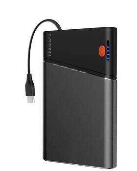 22.5w Aaoyun 704505424490 Portable Charger Power Bank 10000mah Pd Fast Charging Blackgrey