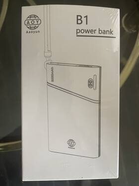 Aaoyun 734134409063 1-pack Portable Charger Fast Charging 5000mah Power Bank