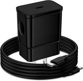 Bp2110-25w Abcpow Fast Charger 25w Usb C Android 6ft Type Cable Power Cord Phone