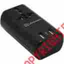 Lenac150usbk Ac150usbk Lenmar All-in-one Travel Adapter 2 Usb Ports Ultra Compact Black 29521855012