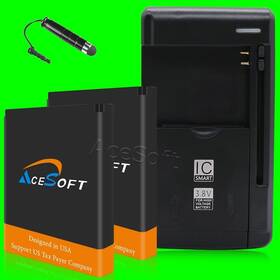 6630l Acesoft 2x 4220mah Grade A Battery Repair Charger F Novatel Jetpack Mifi Verizon