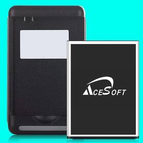 Sch-i200pp Acesoft Superior Quality 3970mah Battery Dock Charger F Samsung Galaxy Legend