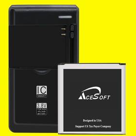Sm-c1010 Acesoft Sm-c105a 2880mah Battery Charger F Samsung Galaxy S4 Zoom C101 C105a Usa