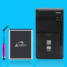 Un280 Acesoft 1350mah Replaceable Extra Battery Universal Charger Stylus F Lg Freedom Ii