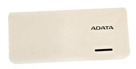 Adata 713218469878 Portable Power Bank 10 000mah White External Battery Backup Used