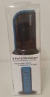 Aduro Powerup 40w 6 Port Usb Charging Hub Black Blue 849813006133