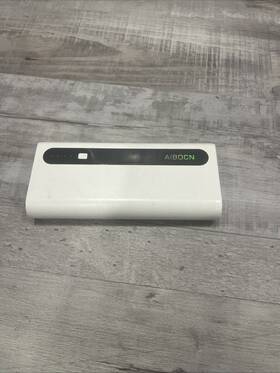 Nx55129 Aibocn White Portable Charger. Model Wx010 Capacity 10000mah