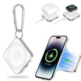 Aicase 679874272990 3 In 1 Magnetic Magsafe Charger For Iphone 16 15 14 13 12 Pro Max/watch/airpods