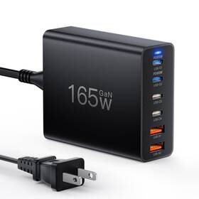 Aione202308151055 Aione Usb C Charger Block 165w Gan 6 Port Fast Charging Station Hub Wa