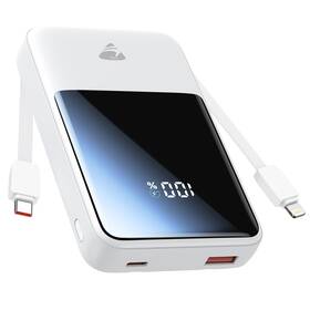 V52b Aioneus 20000mah Portable Charger Power Bank With Built In White