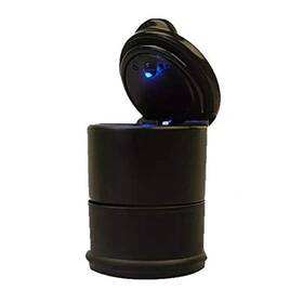 Asbyhg01 Aisibo Cigarette Smoke Car Ashtray Cup Holder Led Portable Auto Truck With Lid