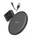 Ak-b2514111 Anker Powerwave Fast Wireless Charging Pad With Internal Cooling Fan