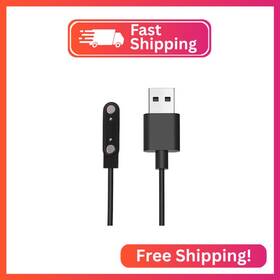 2p-762 Aliwisdom Smart Watch Universal Charger Magnetic Da Fit Smartwatch Accessories 2 Pin 7.62m