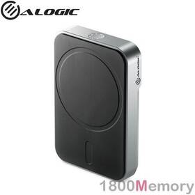Mspb5k Alogic Matrix Univ Magnetic Power Bank 5kmah - Black