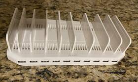 Ax-10pcs012 Alxum Multi-device Charging Station 96w 10-port Usb Detachable Dividers White