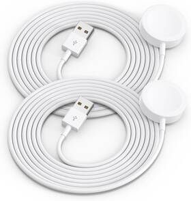 Ccl-001 Amasuki 2pack Upgraded For Apple Watch Charger Usb Magnetic Wireless Fast Iwatch