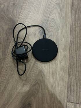 B0872rlx6z Amazon Basics 15w Qi Wireless Charging Pad Black Tested Works No Ac Adapter
