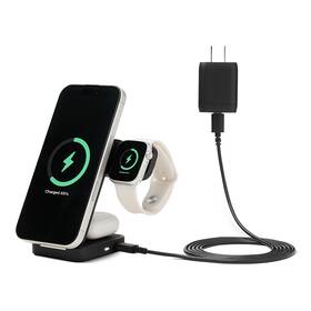 Lacc174 Amazon Basics Magsafe Compatible 25w Fast Charging Qi2.2 Certified 3in1 Wirel