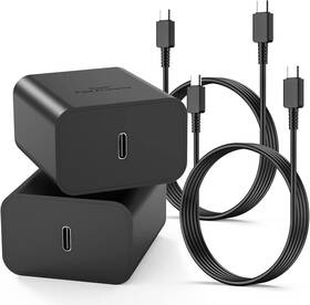 Ep-t4510-315 Amdv Samsung Super Fast 45w Usb C Charger 2pack With 6ft Cable For Galaxy S23 Ult