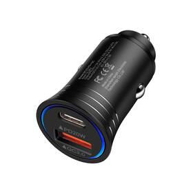 Bc05-pd Andhot Qc Usb C Car Charger 38w Fast Charge Adapter Pd&qc 3.0 Dual Port Ci