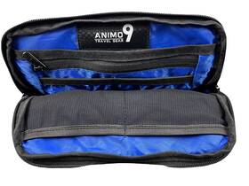 Animo 9 Travel Gear 197644493975 Cable Organizer Sleek And Weatherproof Back Tech Pouch For Cords Chargers