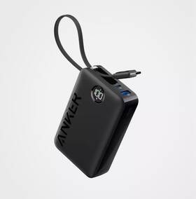 22.5w Anker 194644151676 Power Bank Built-in Usb C Cable 20000mah Battery Pack Fast Charger