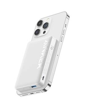 Anker 194644287931 Maggo Battery 10000mah Power Bank 7.5w Magnetic Wireless Charging Refurb