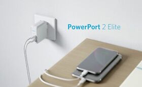 Akb2023121 Anker 24w 2-ports Usb Wall Charger With 3ft Braided Charging Cable For Iphone 11