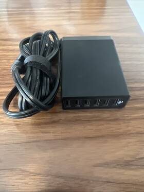 Anker 445006130123 Charger 60w 6 Port Charging Station Powerport Multi Usb For Ip