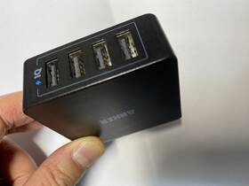 71an3654w Anker 4port Usb Wall Adapter - Power Iq