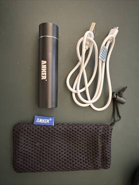 79an79135 Anker Power Bank 2nd Generation Astro Mini Black Iq Portable 3200mah