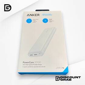 Anker 848061070125 - Powercore 20100mah Ultra High Capacity Portable Charger White Opened