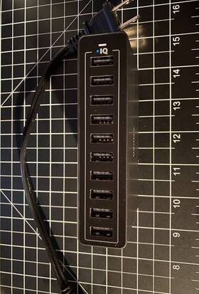 A2133 Anker 848061090031 60w 10-port Usb Wall Charger Powerport 10