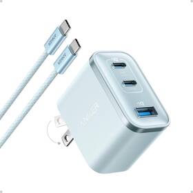 A121a Anker 70w 3 Port Usb C Charger For Iphone 17 Macbook Pixel Samsung Nano Output