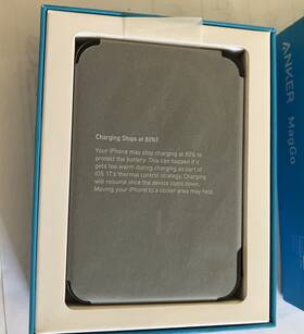 Qi2-certified Anker A1664h11 Maggo Power Bank 10000mah 15w Slim Charger Iphone Open Box