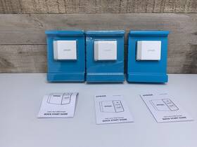 A2021 Anker Lot Of 3 2-port Powerport 24w Wall Charger With Iq - White