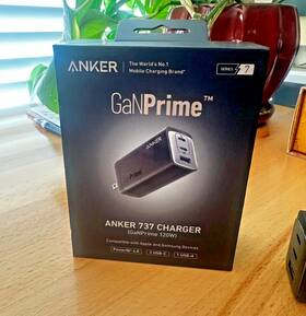 A2148111 Anker 737 Usb C And A Charger Ganprime Fast Charging For Apple Or Samsung 120 Watt