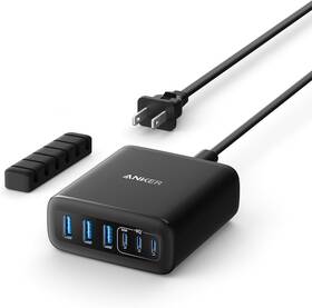 A2154 Anker Desktop Charger Fast Charging Usb C 112w Max 6-port Sta