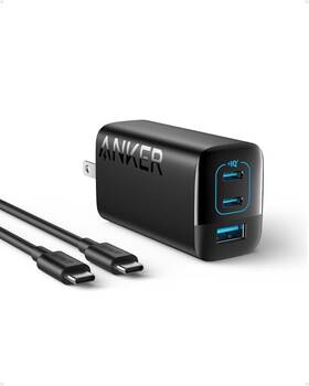 A2673 Anker 67w Usb C Charger 3 Port Piq 3.0 Compact And Foldable Fast