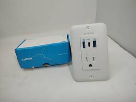 A9312121 Anker Usb C Wall Outlet Powerextend Usb-c 2 Ports And A 30w Power Delivery