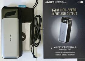 Aka1289f0 Anker 737 Power Bank 24000mah 3-port Portable Charger 140w For Iphone /macbook
