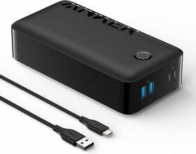 Aka1377 Anker 347 Portable Charger 30w Usb-c 4-ports Power Bank 40000mah Battery Used